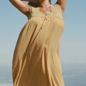 Doen Briony Dress in Wheat, XS